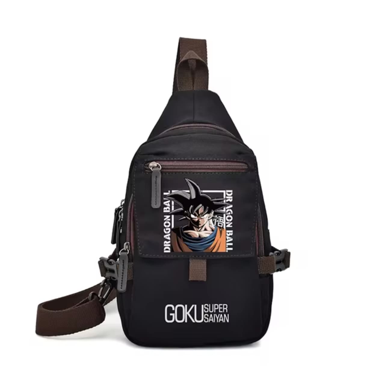 Anime Dragon Ball Goku Super Saiyan Canvas Chest Bag