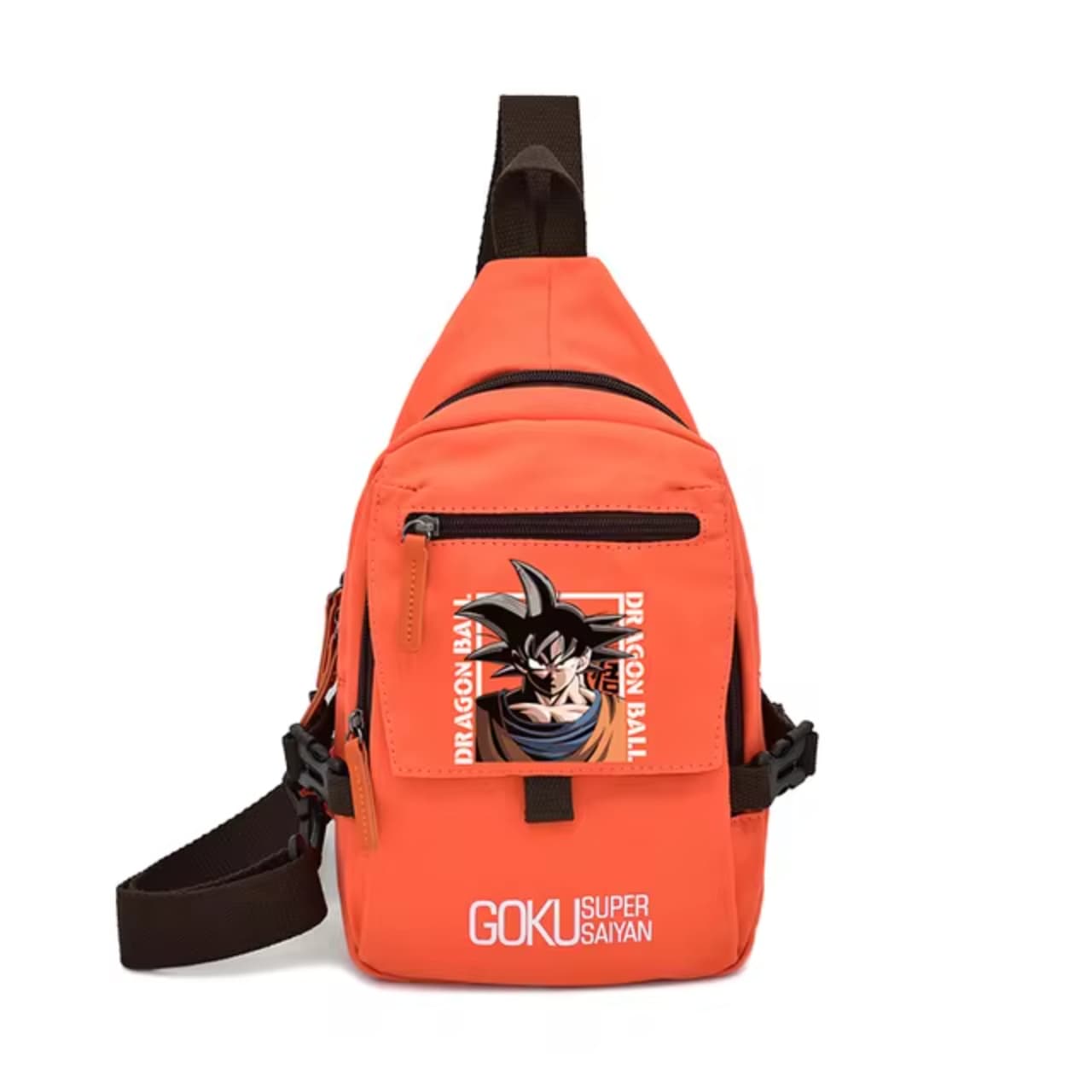Anime Dragon Ball Goku Super Saiyan Canvas Chest Bag — detail 1
