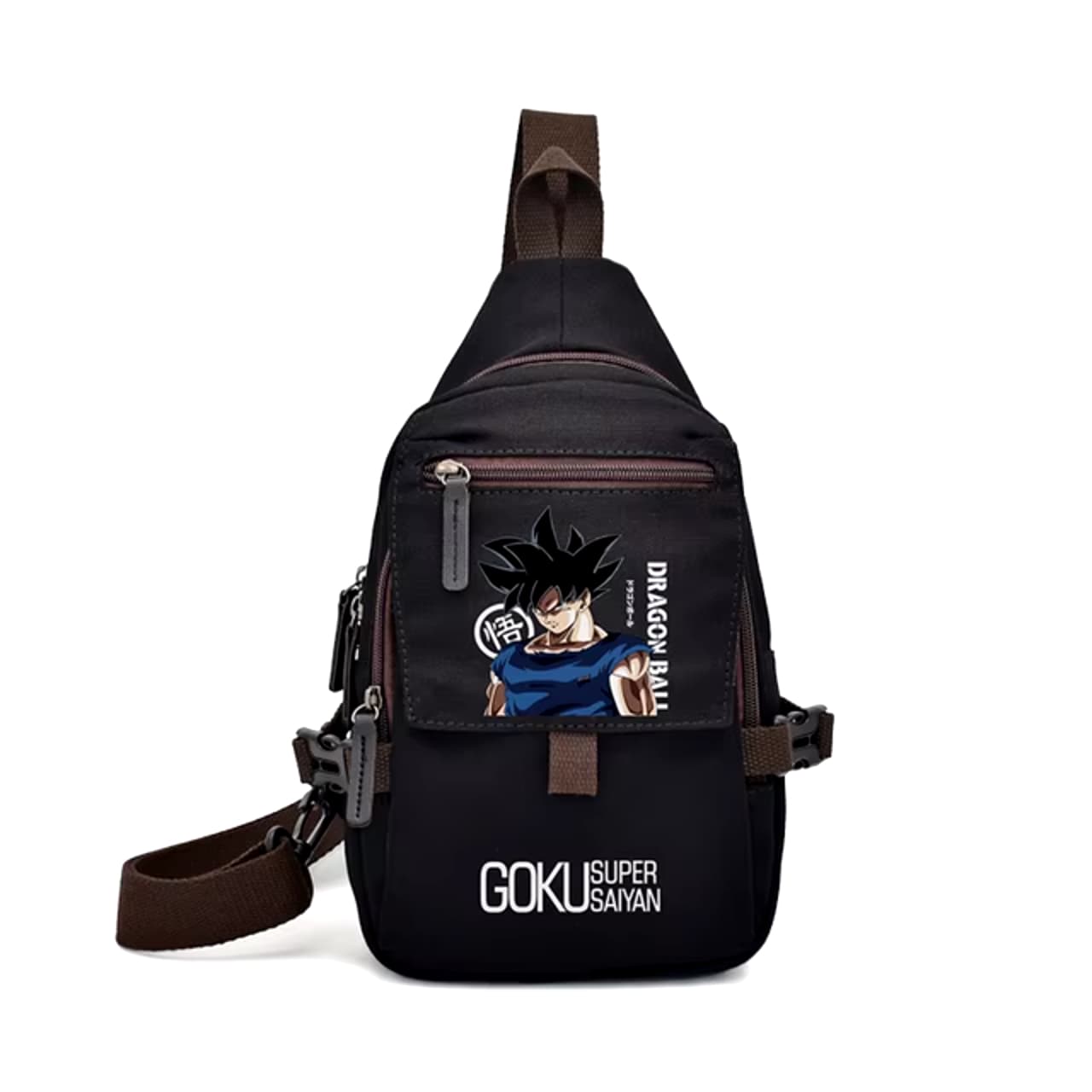 Dragon Ball Anime Goku Super Saiyan Canvas Chest Bag