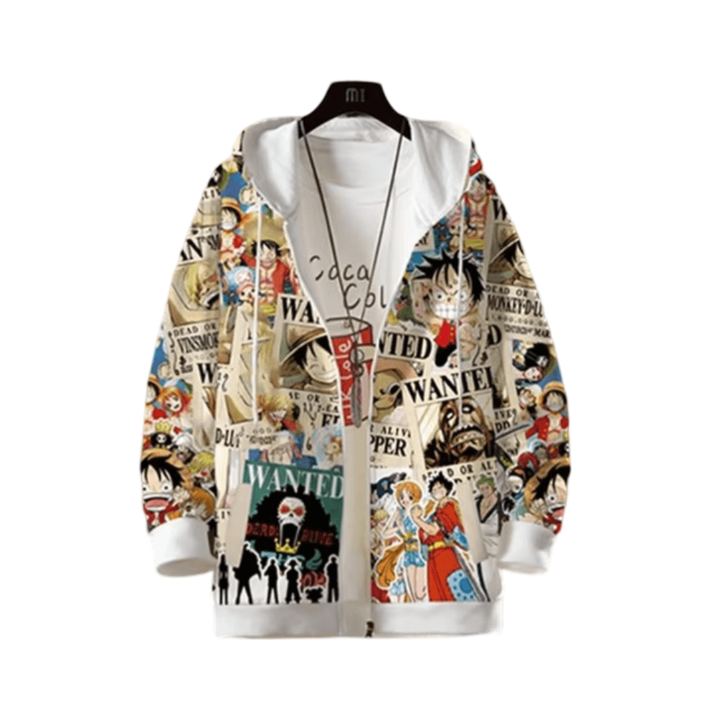 One Piece Character Anime Hoodie