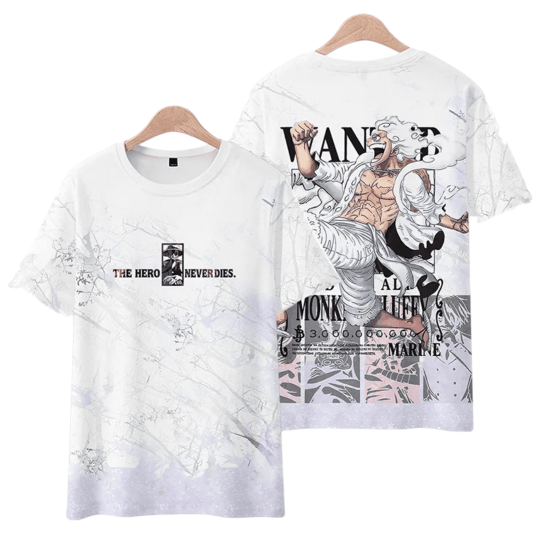 Anime One Piece Luffy Dead Or Alive T-Shirt