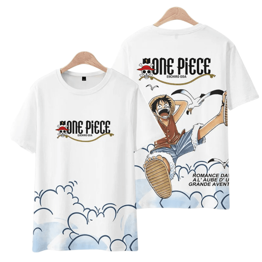Anime One Piece Romance Dawn Luffy T-Shirt