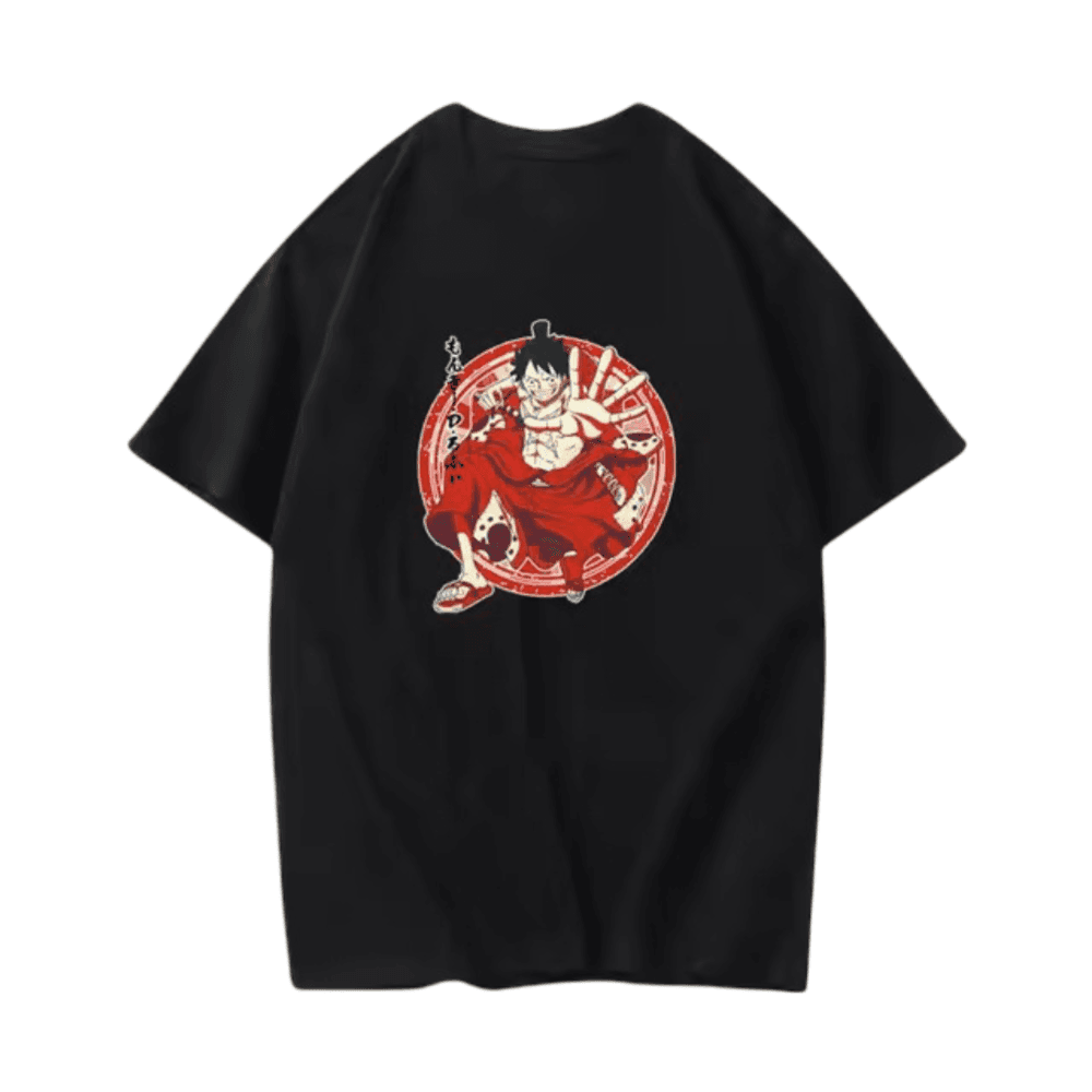 One Piece Monkey D. Luffy Anime Printed T-Shirt