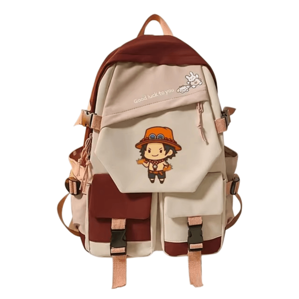 Anime One Piece Portgas D. Ace Backpack — detail 2