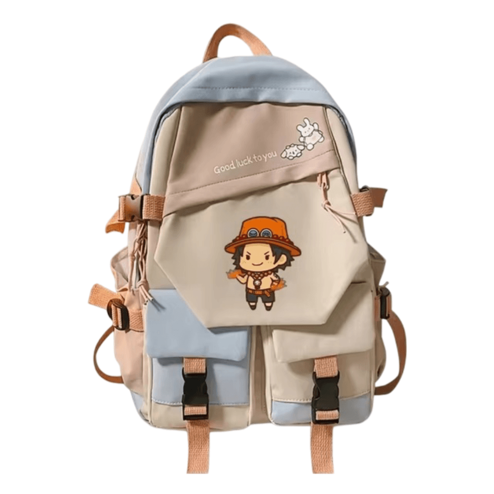 Anime One Piece Portgas D. Ace Backpack — detail 1