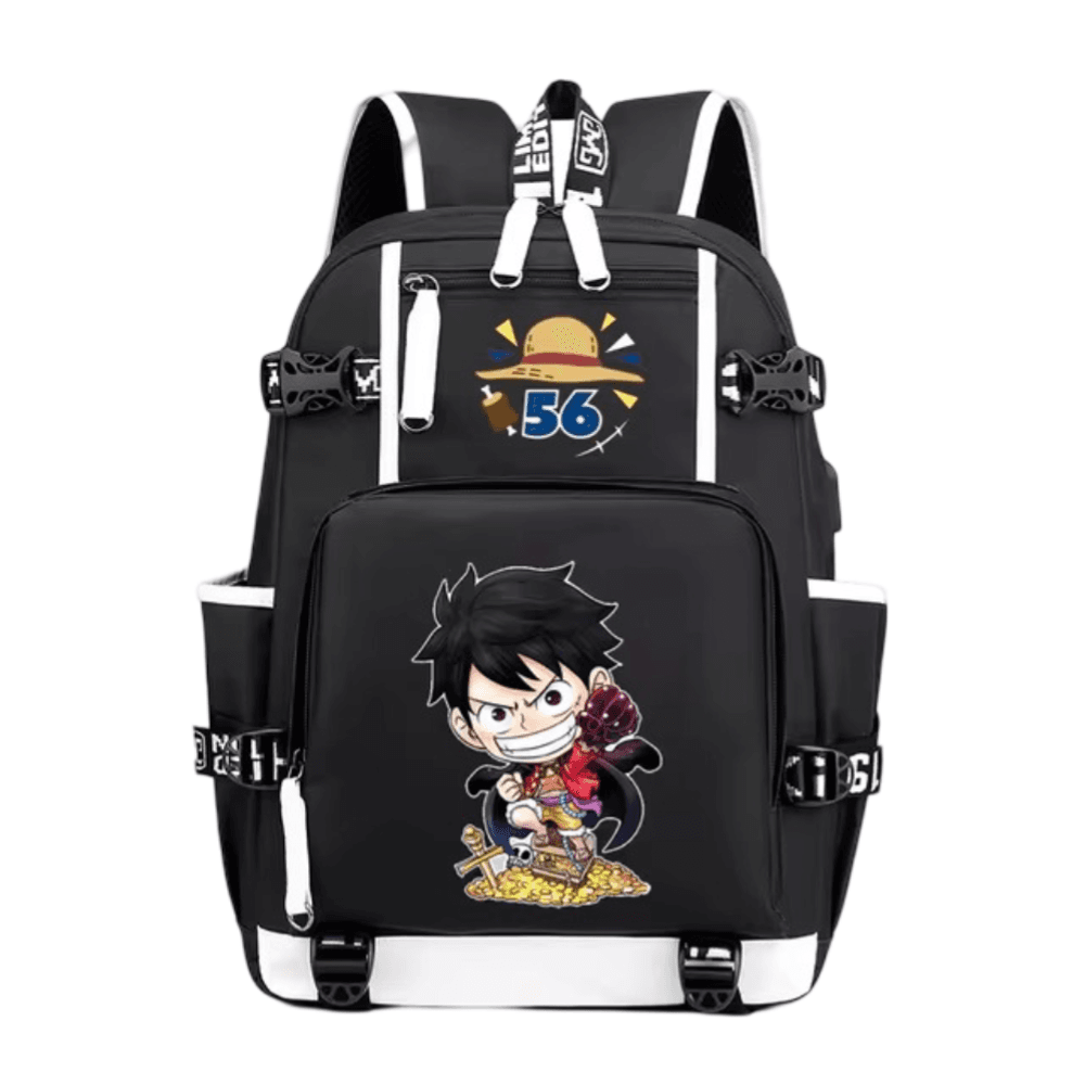 Anime One Piece Monkey D. Luffy School Bag