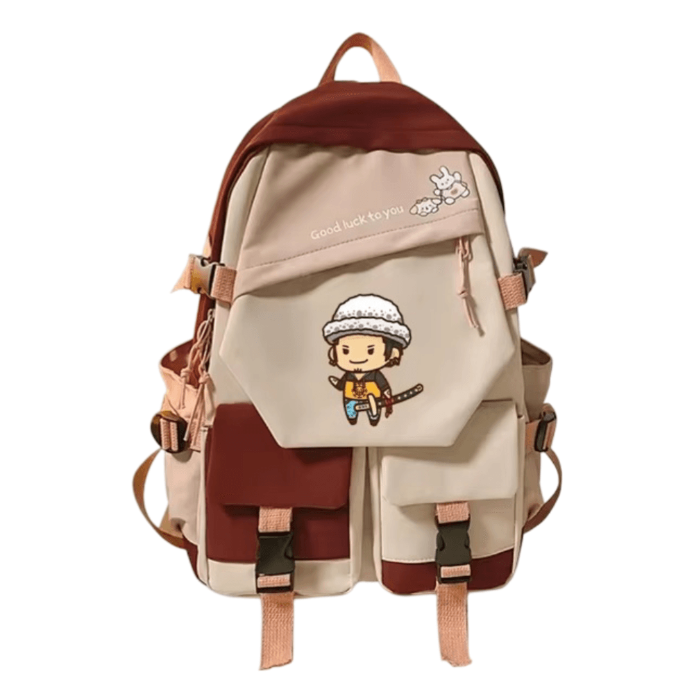 Anime One Piece Trafalgar D. Water Law Backpack — detail 2