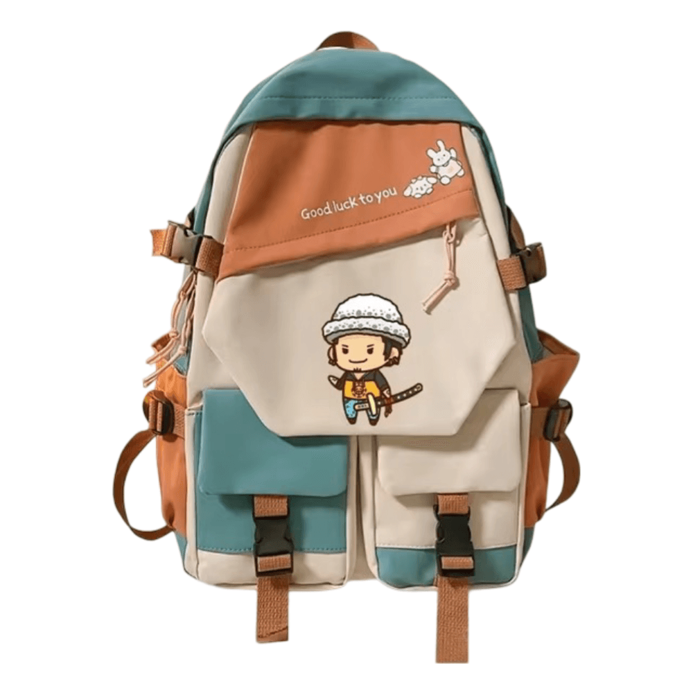 Anime One Piece Trafalgar D. Water Law Backpack
