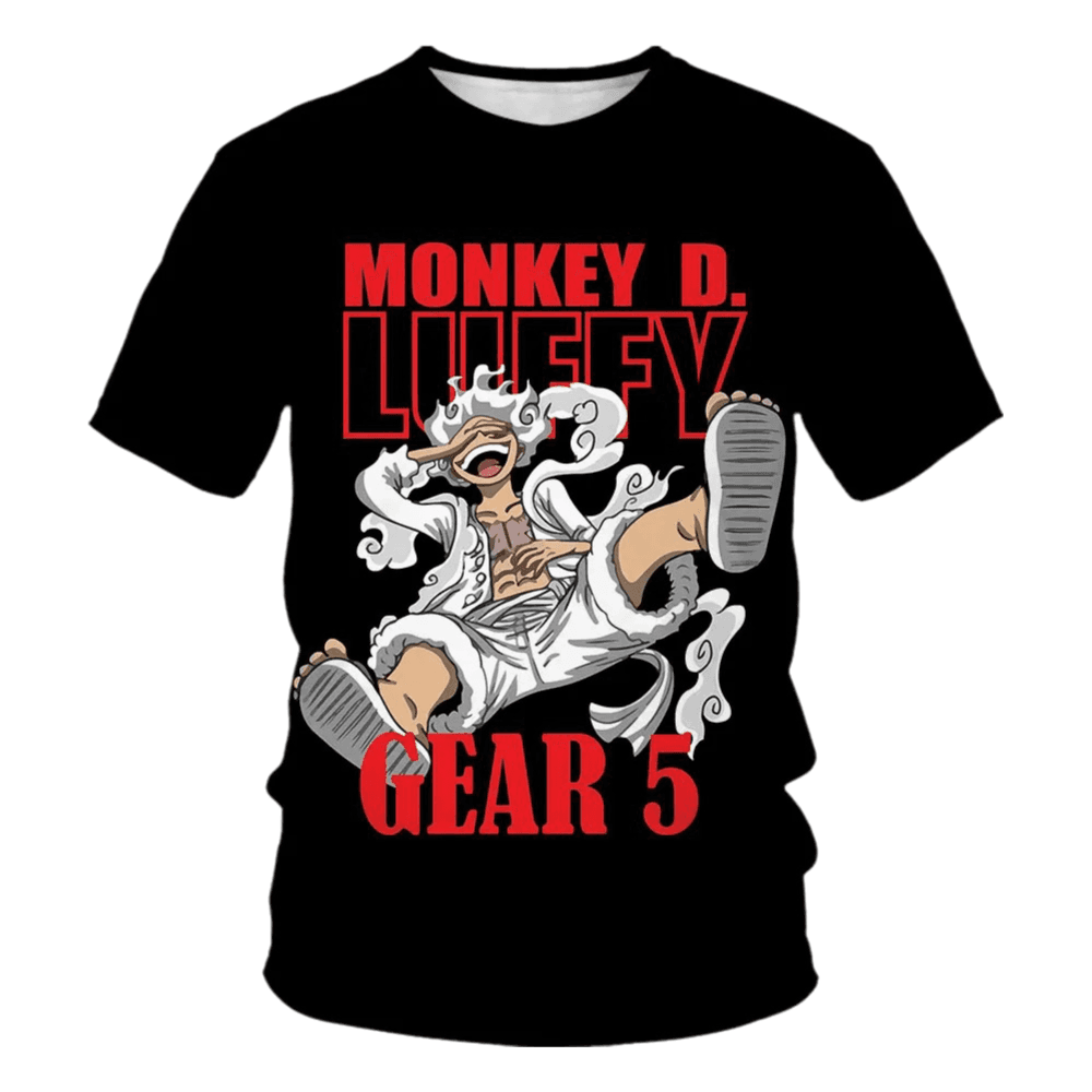 Anime Monkey D Luffy Gear 5 T-Shirt