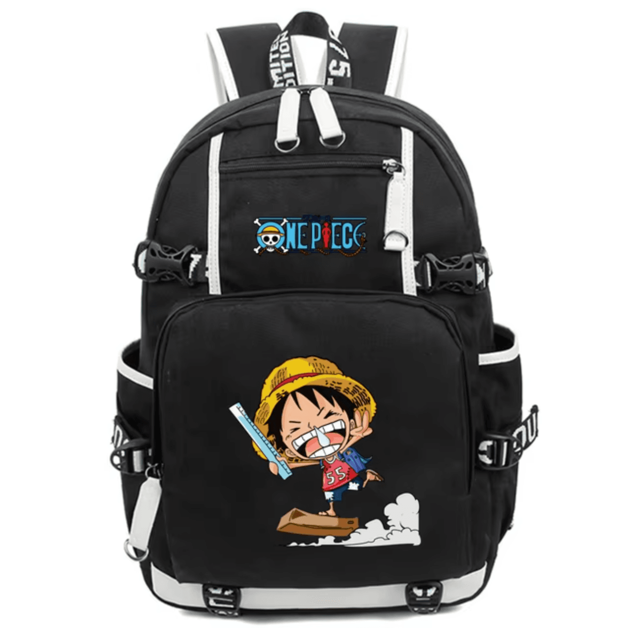 One Piece Luffy Anime School Bag — detail 2