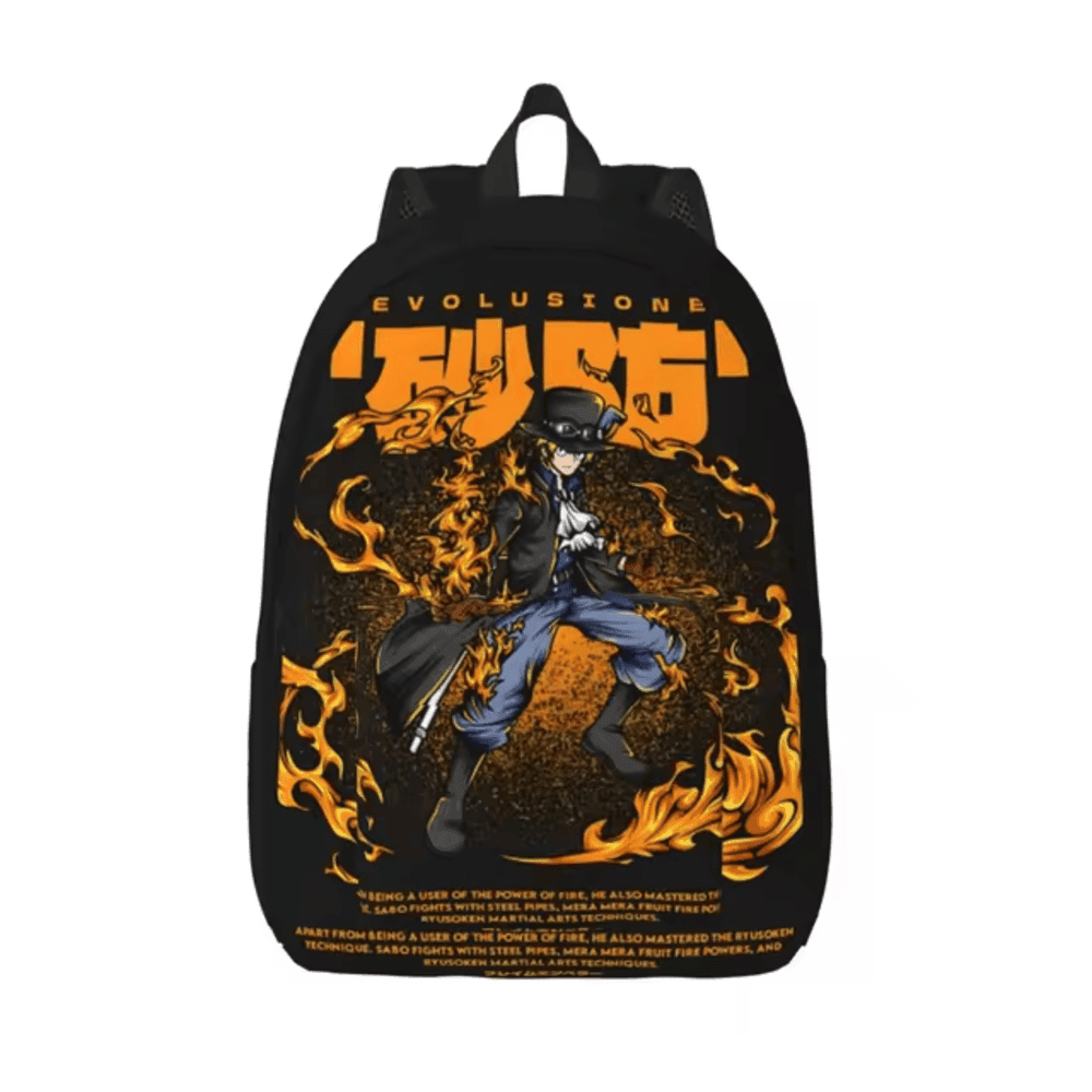 Anime One Piece Sabo Schoolbag
