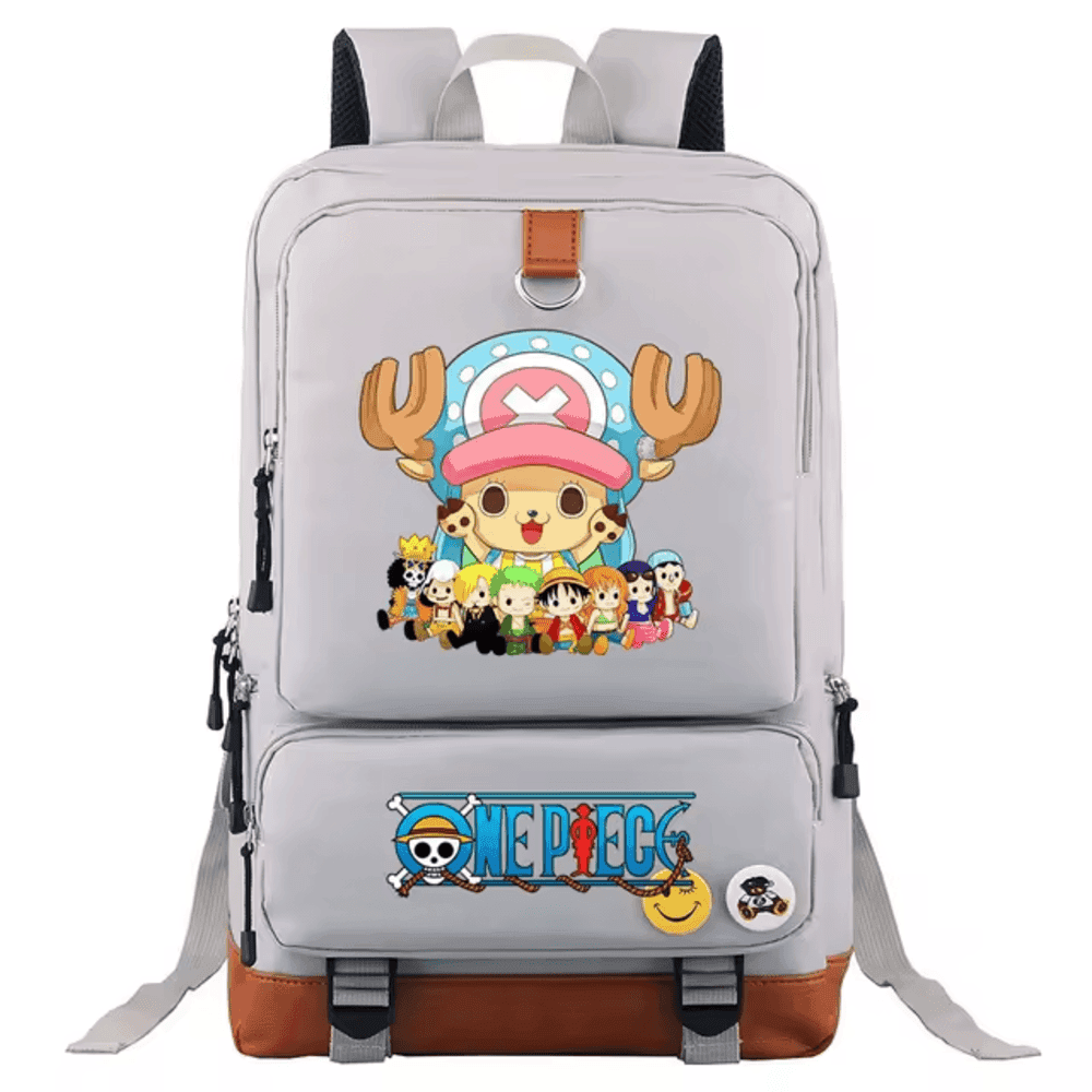 Anime One Piece Tony Tony Chopper And Friends Large Capacity Backpack