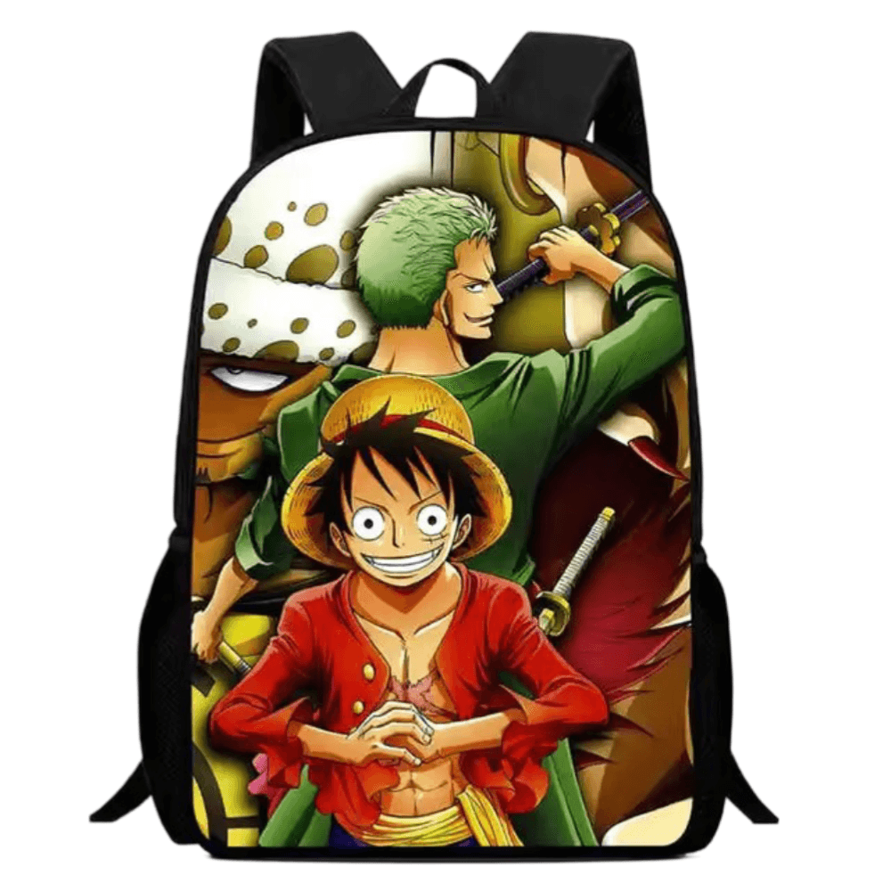 One Piece Anime Character School Bag — detail 1
