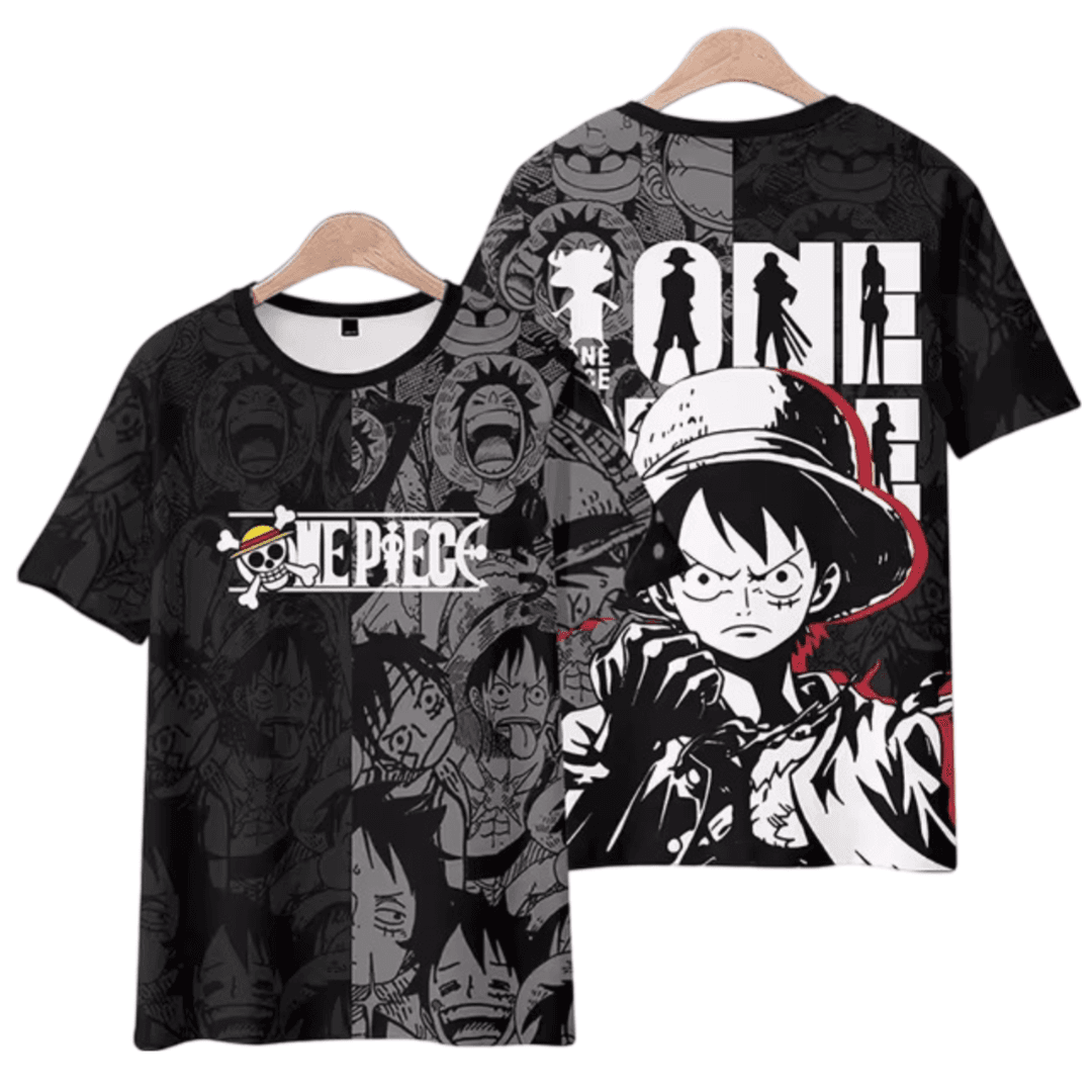 Anime One Piece Luffy T-Shirt For Men And Women