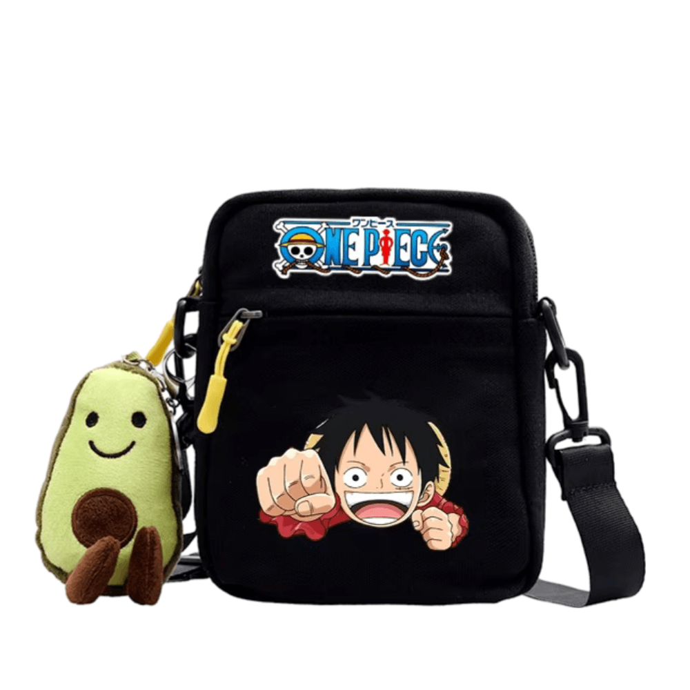 One Piece Anime Monkey D. Luffy Student Shoulder Bag — detail 1