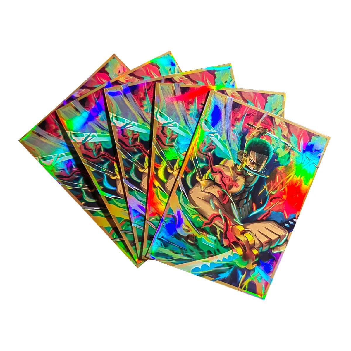 60PPcs/set One Piece Roronoa Zoro Trading Cards