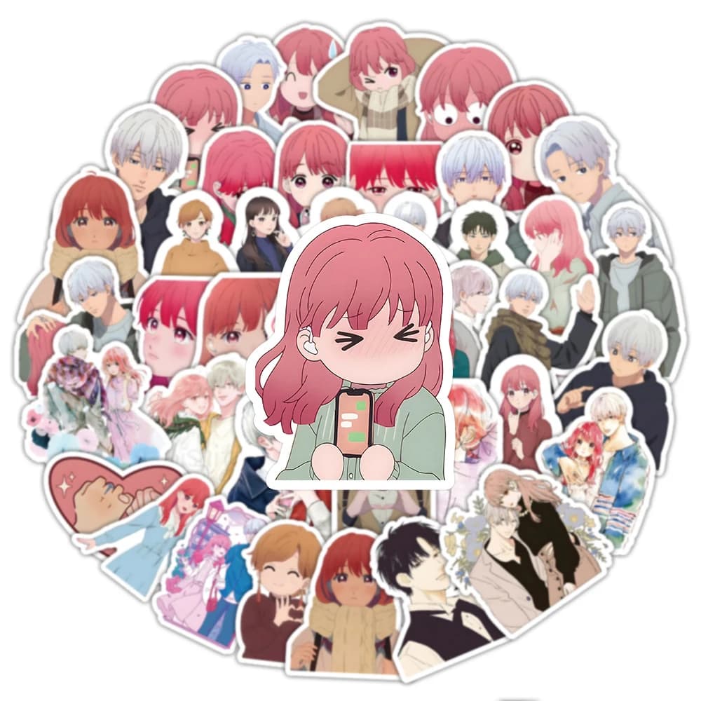 10Pcs Anime A Sign Of Affection Stickers — detail 2
