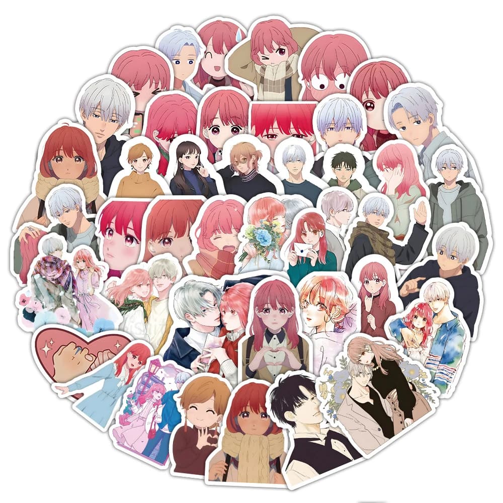 10Pcs Anime A Sign Of Affection Stickers — detail 1