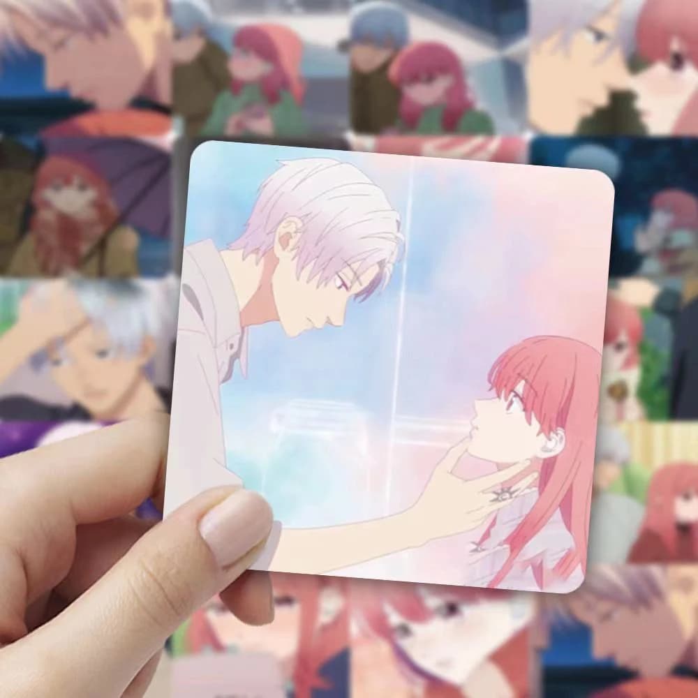 10Pcs A Sign Of Affection Anime Stickers — detail 1