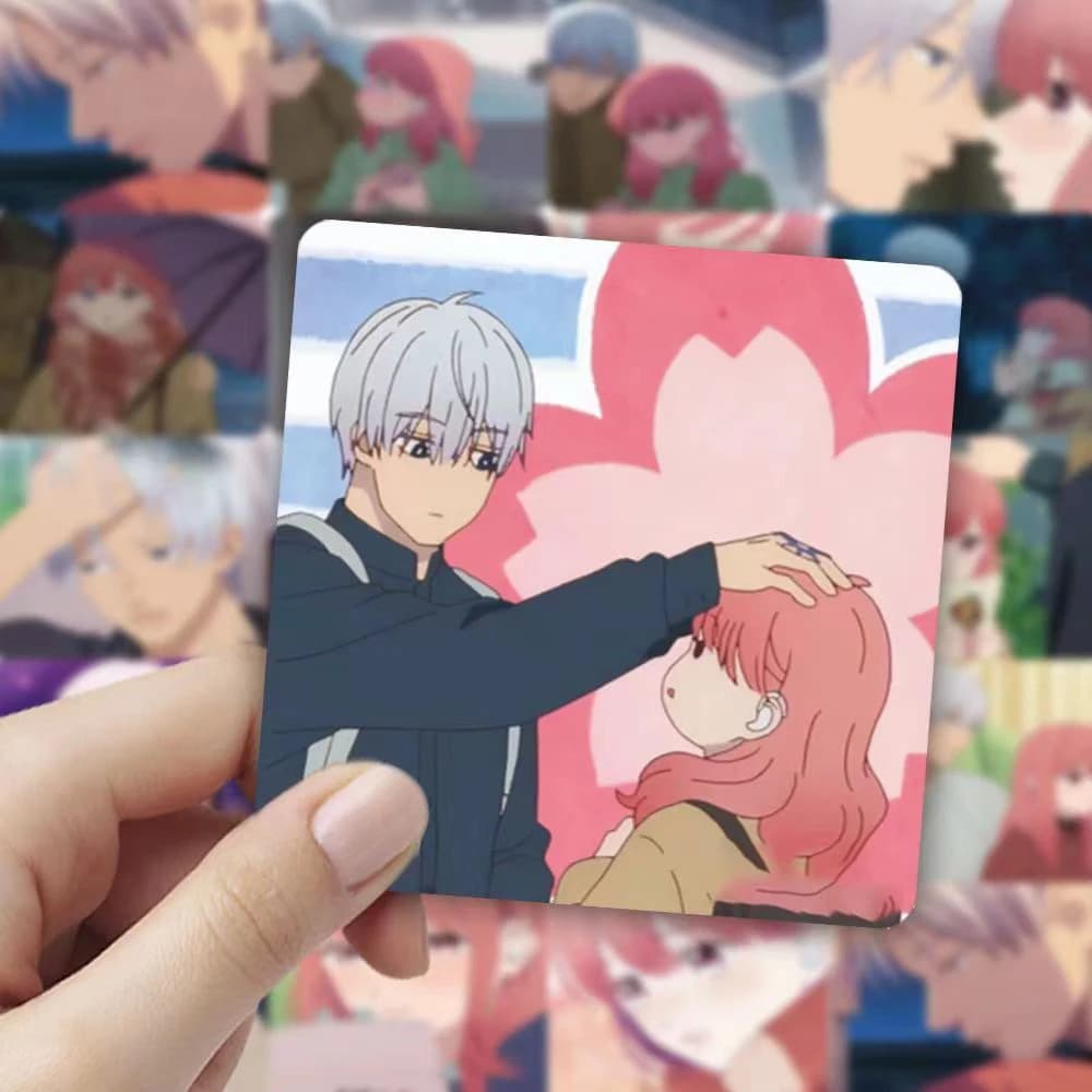 10Pcs A Sign Of Affection Anime Stickers — detail 2