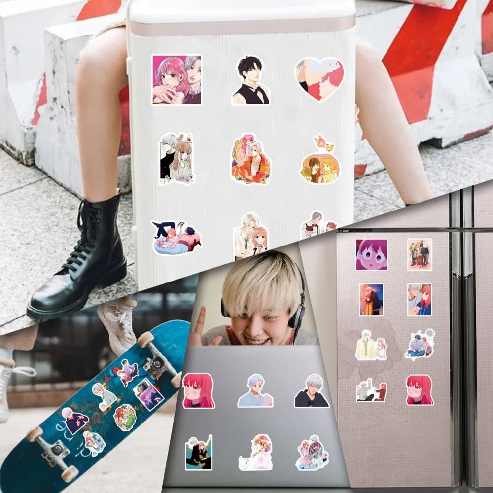 10Pcs Anime A Sign Of Affection Waterproof Stickers — detail 2