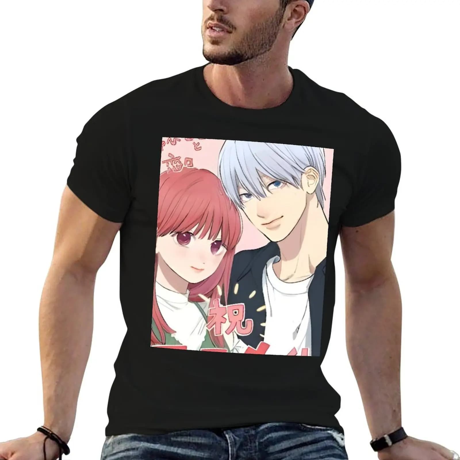 A Sign Of Affection Anime Itsuomi And Yuki Customized T-Shirt — detail 1