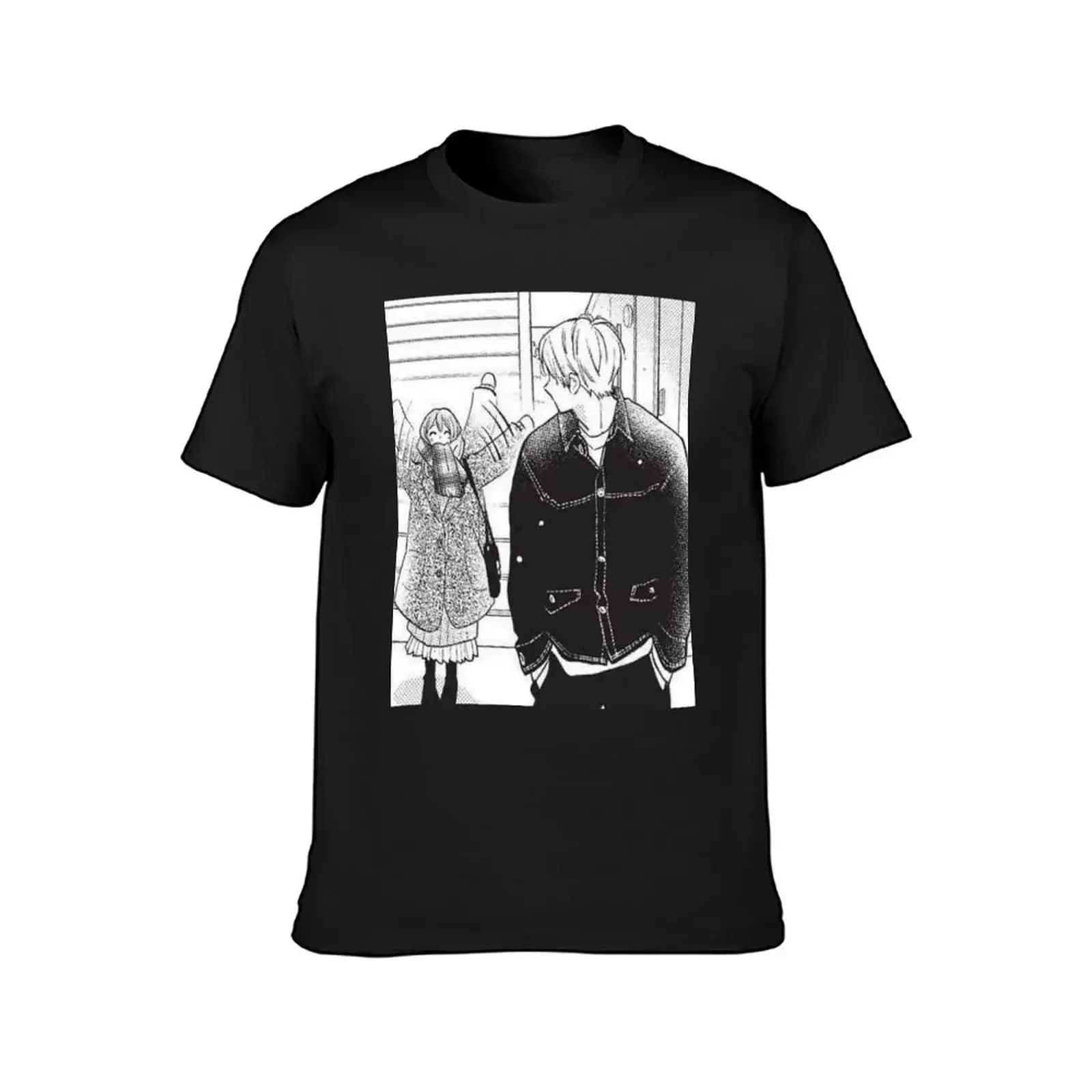 A Sign Of Affection Anime Itsuomi Nagi And Yuki Itose T-Shirt For Men — detail 2