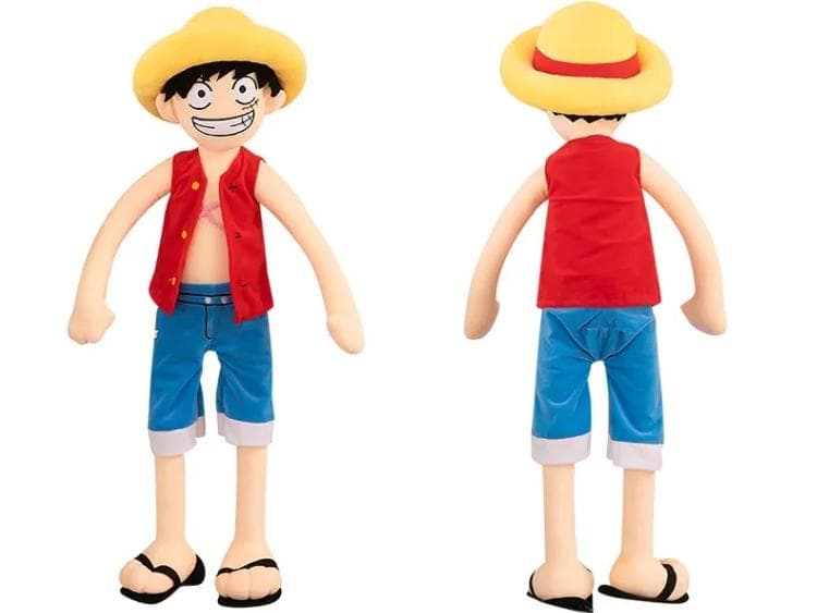 85-125Cm Anime One Piece Monkey D. Luffy Plush Toy — detail 1