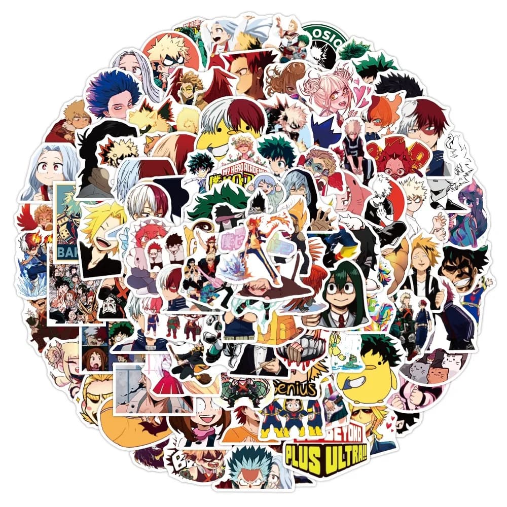 10Pcs Anime My Hero Academia Stickers — detail 1