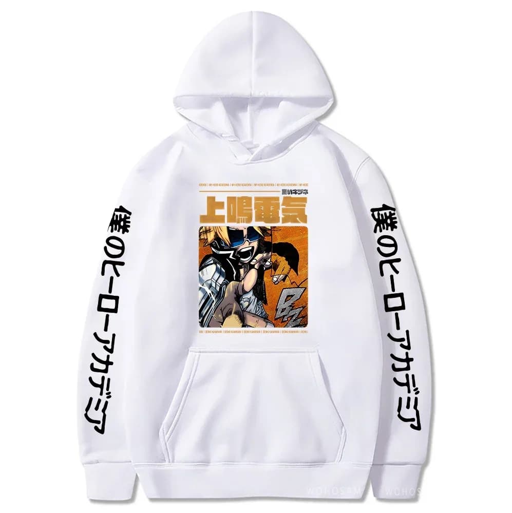 Anime My Hero Academia Denki Kaminari Hoodie — detail 1