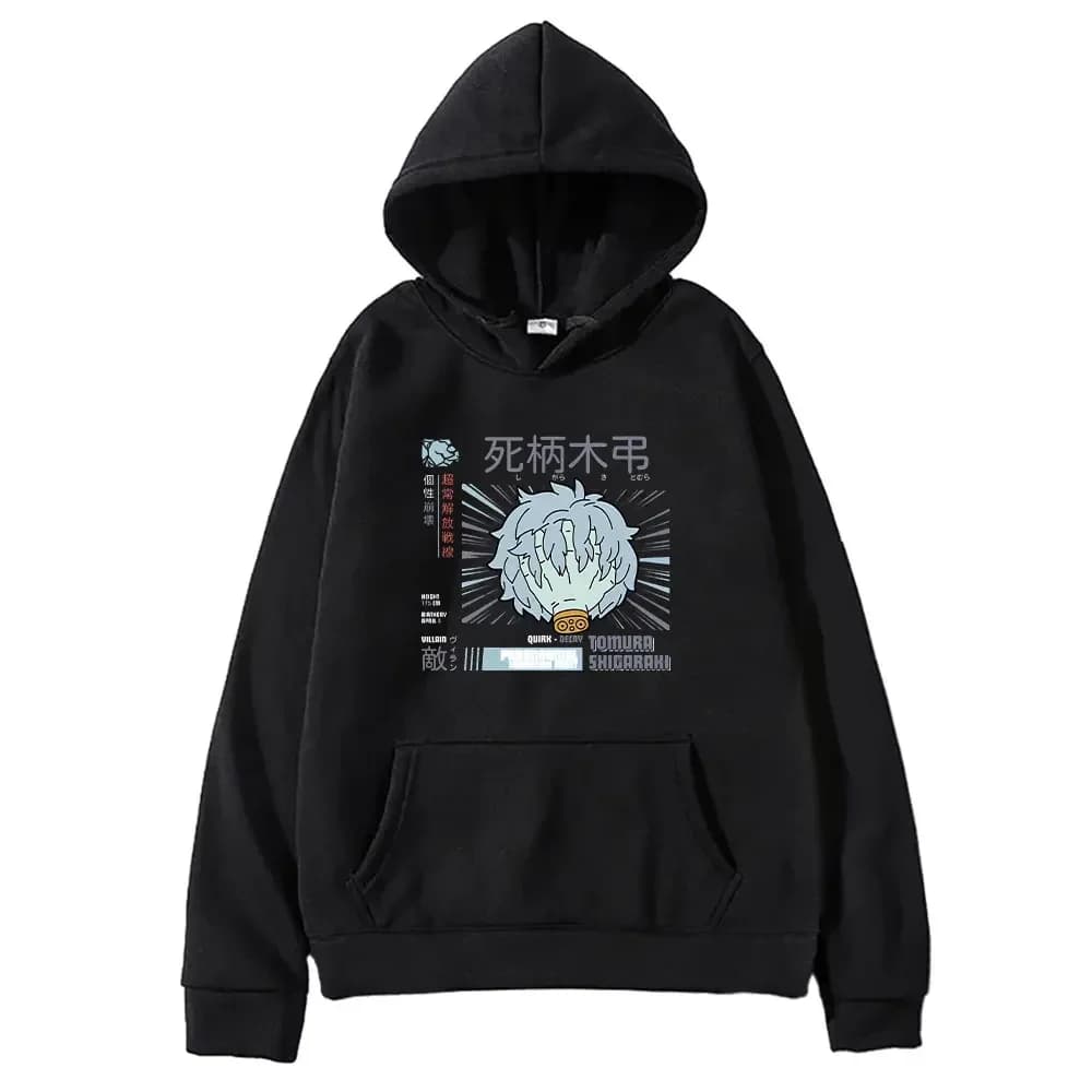 Anime My Hero Academia Tomura Shigaraki Hoodie — detail 1