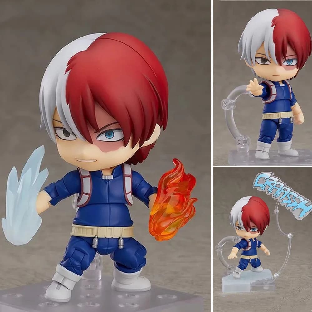 Anime My Hero Academia Shoto Todoroki Action Figure Toy — detail 1