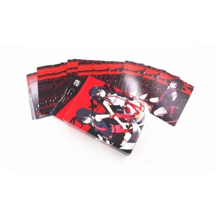 54Pcs Anime Akame Ga Kill Poker Board Game Cards — detail 1