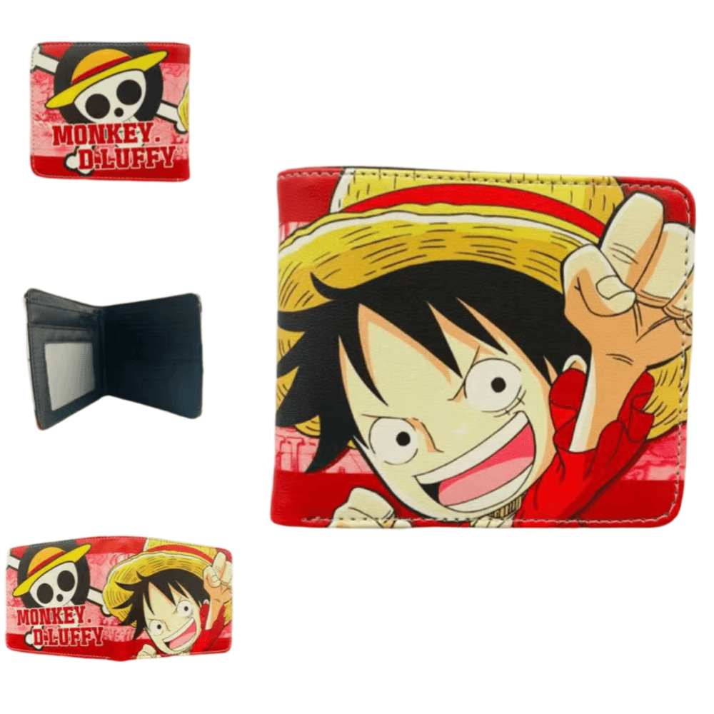 One Piece Anime Monkey D. Luffy Printed Wallet