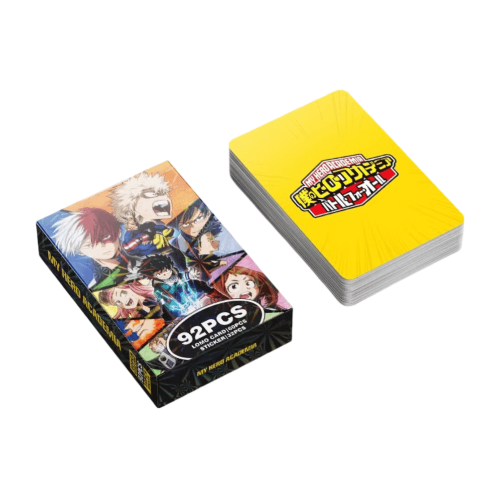 92 Pcs/Set My Hero Academia Anime Lomo Cards
