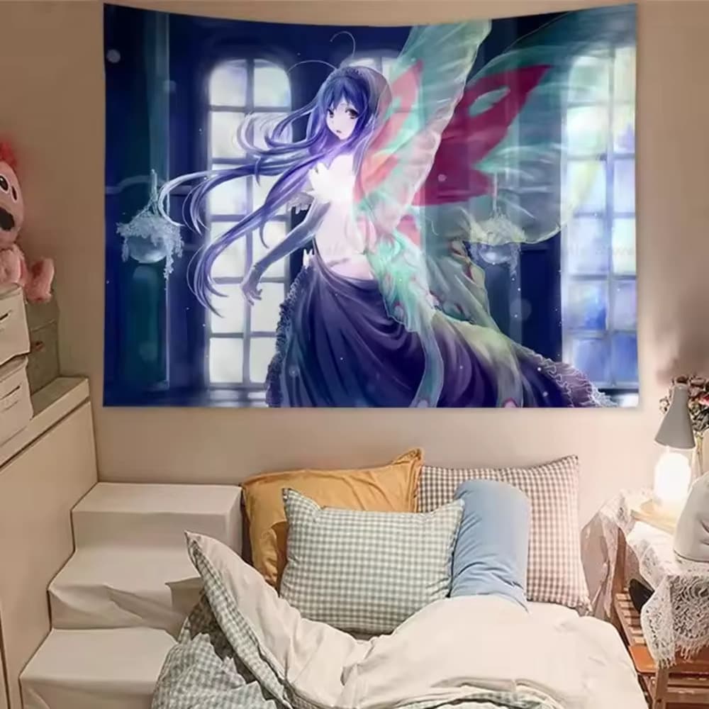 Anime Accel World Kuroyukihime Wall Tapestry
