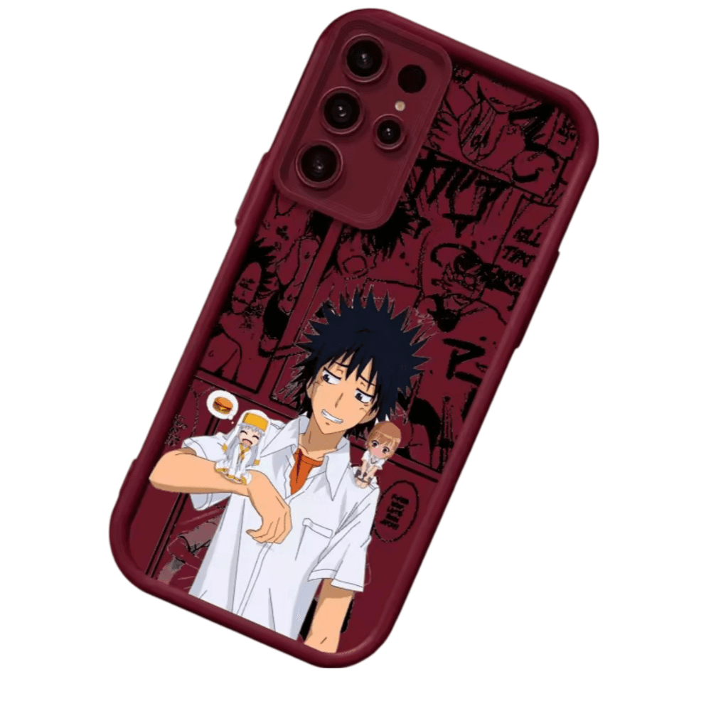 Anime A Certain Magical Index Kamijou Touma Phone Case For Samsung