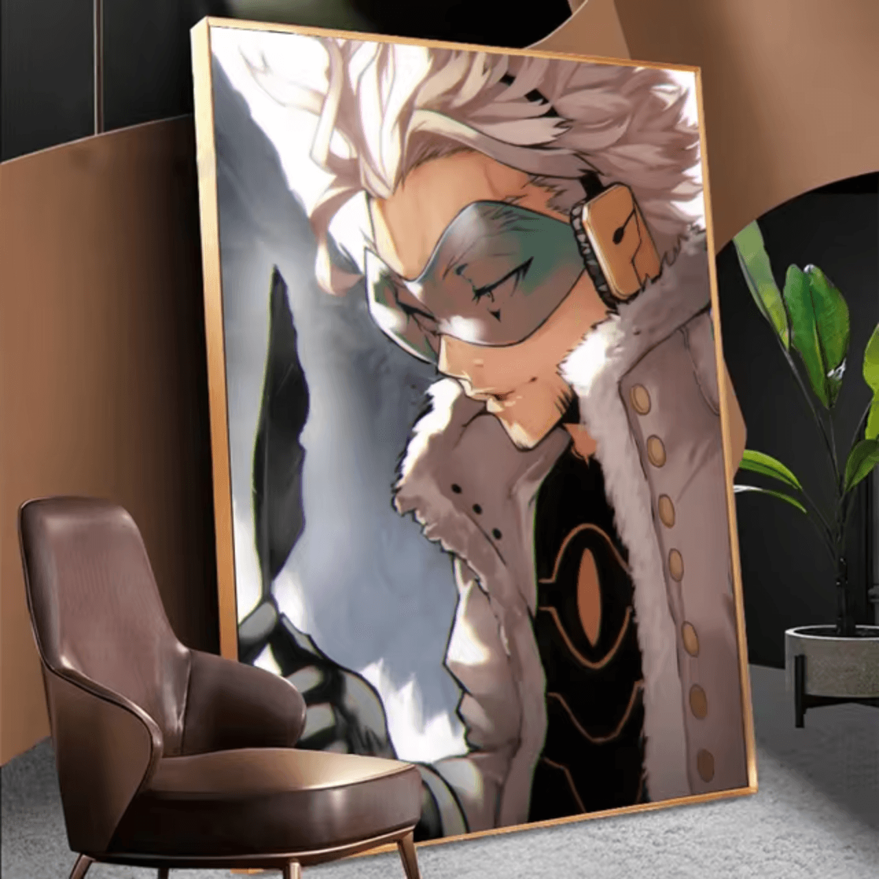 My Hero Academia Hawks Anime Painting Art Wall Decor
