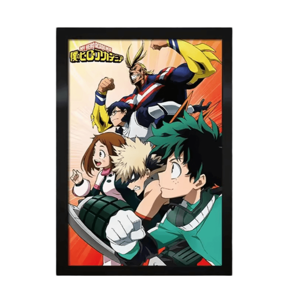 My Hero Academia Character Anime Painting Wall Decor