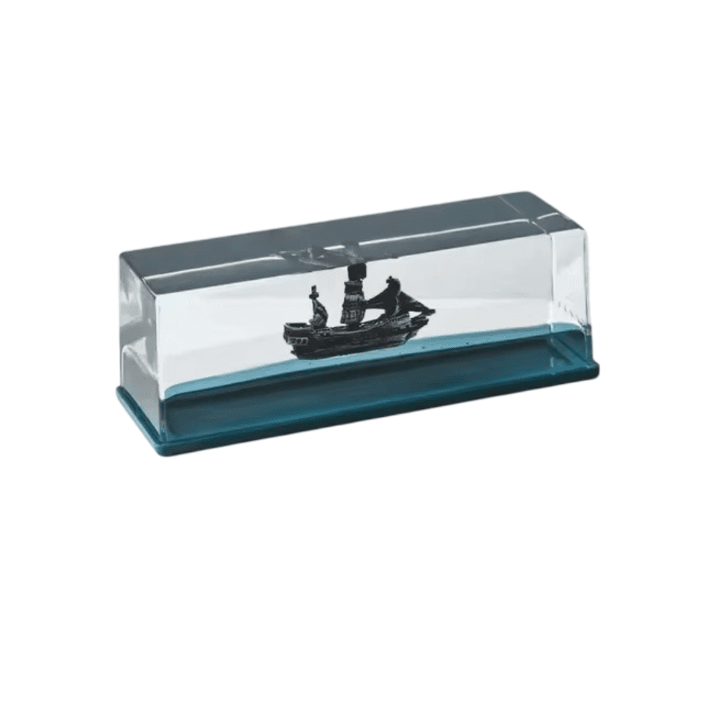 Anime One Piece Hourglass Liquid Boat Toy