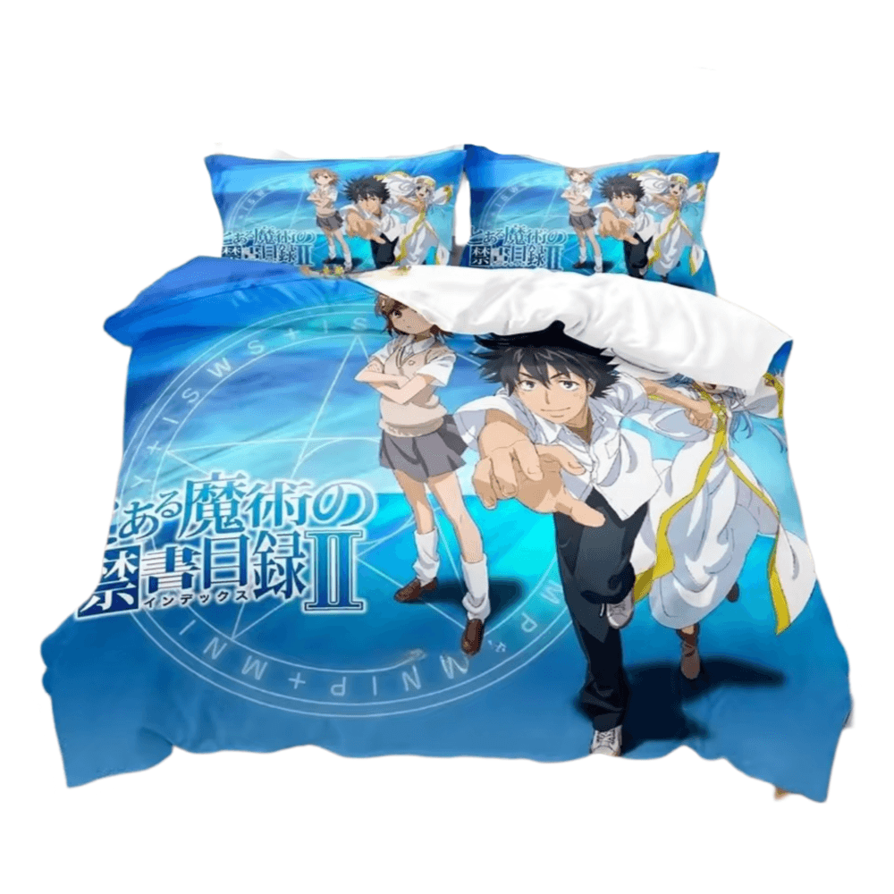 Anime A Certain Magical Index Season 2 Bedding Set