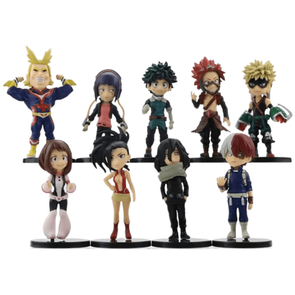 9Pcs/Set Anime My Hero Academia Toy