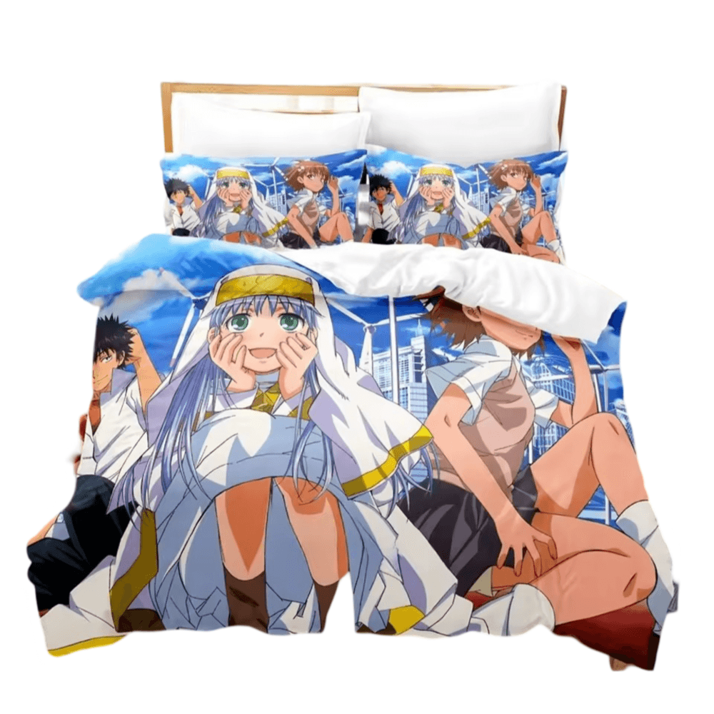 Anime A Certain Magical Index Season 2 Print Bedding Set