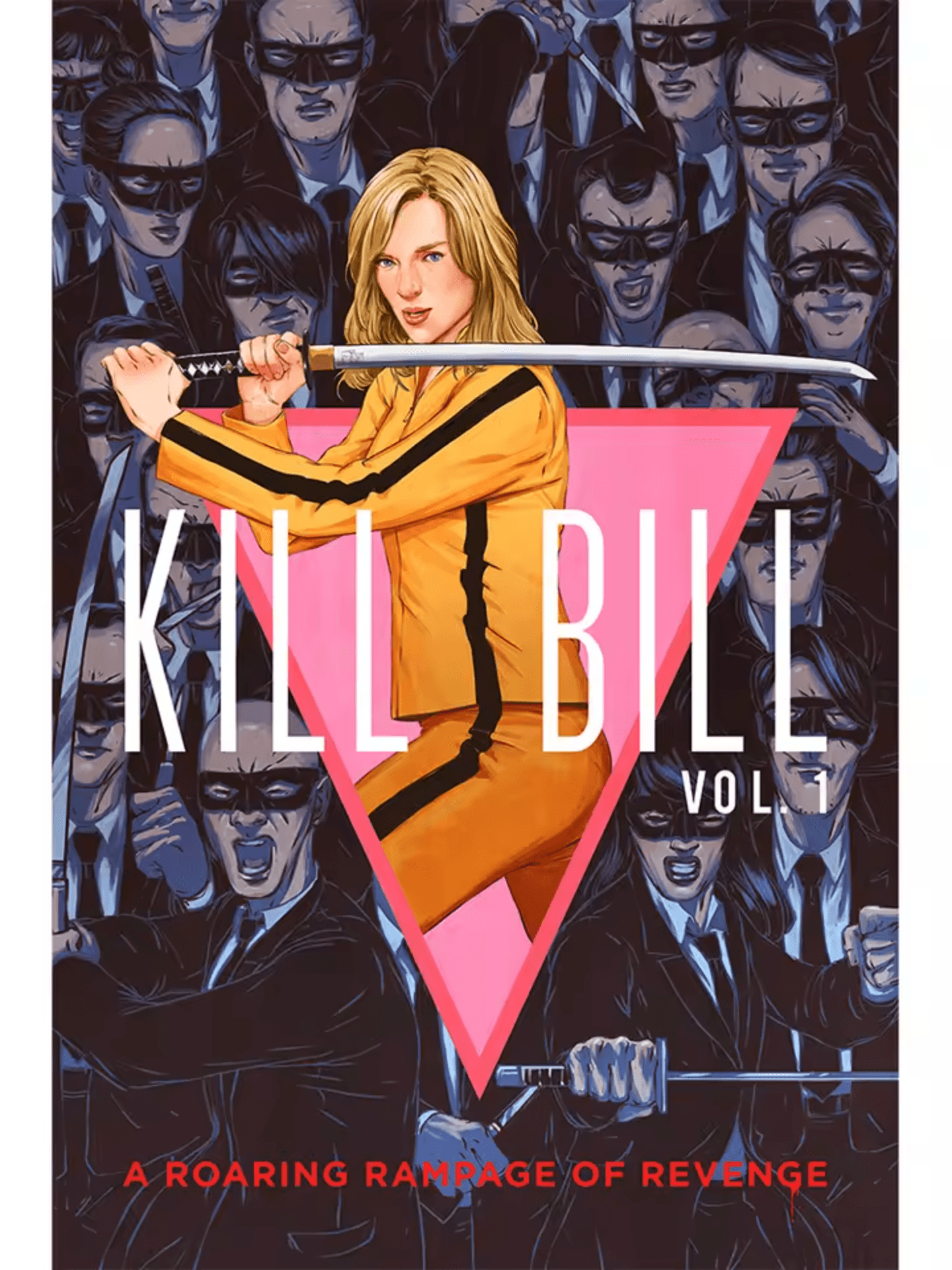 Kill Bill: Volume 1 Anime Canvas Painting Wall Art