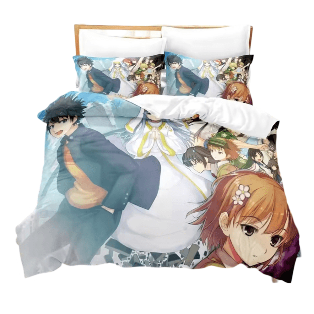 Anime A Certain Magical Index Season 2 Characters Bedding Set