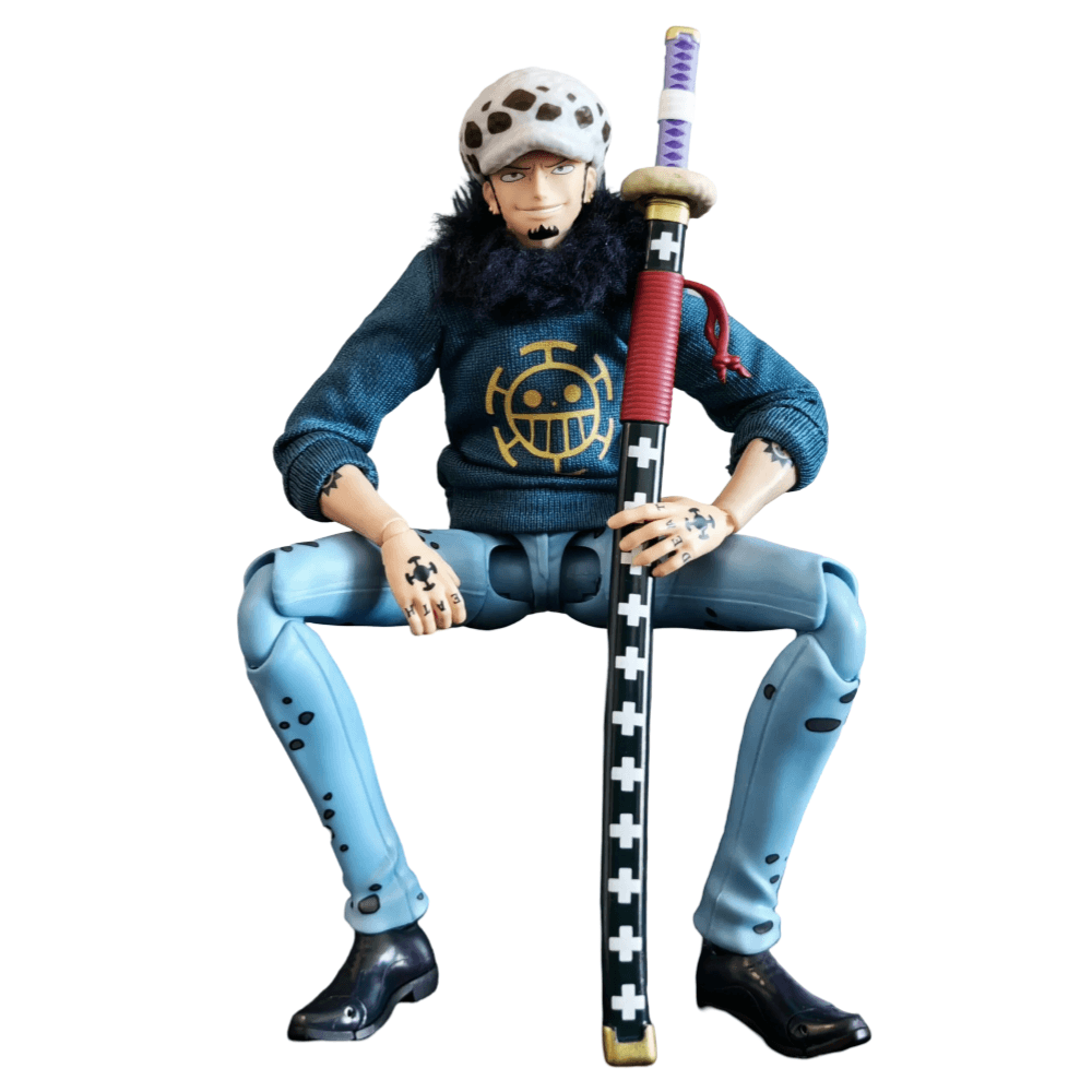 One Piece Anime Trafalgar D Water Law Humanoid Toy
