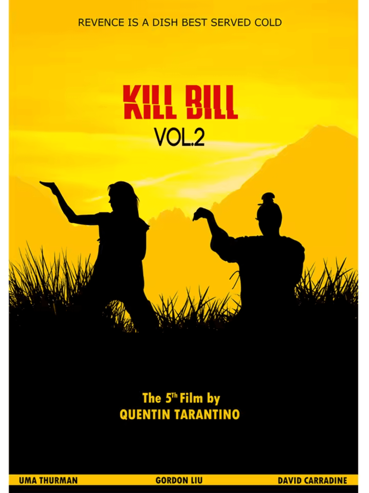 Anime Kill Bill: Volume 2 Painting Wall Art