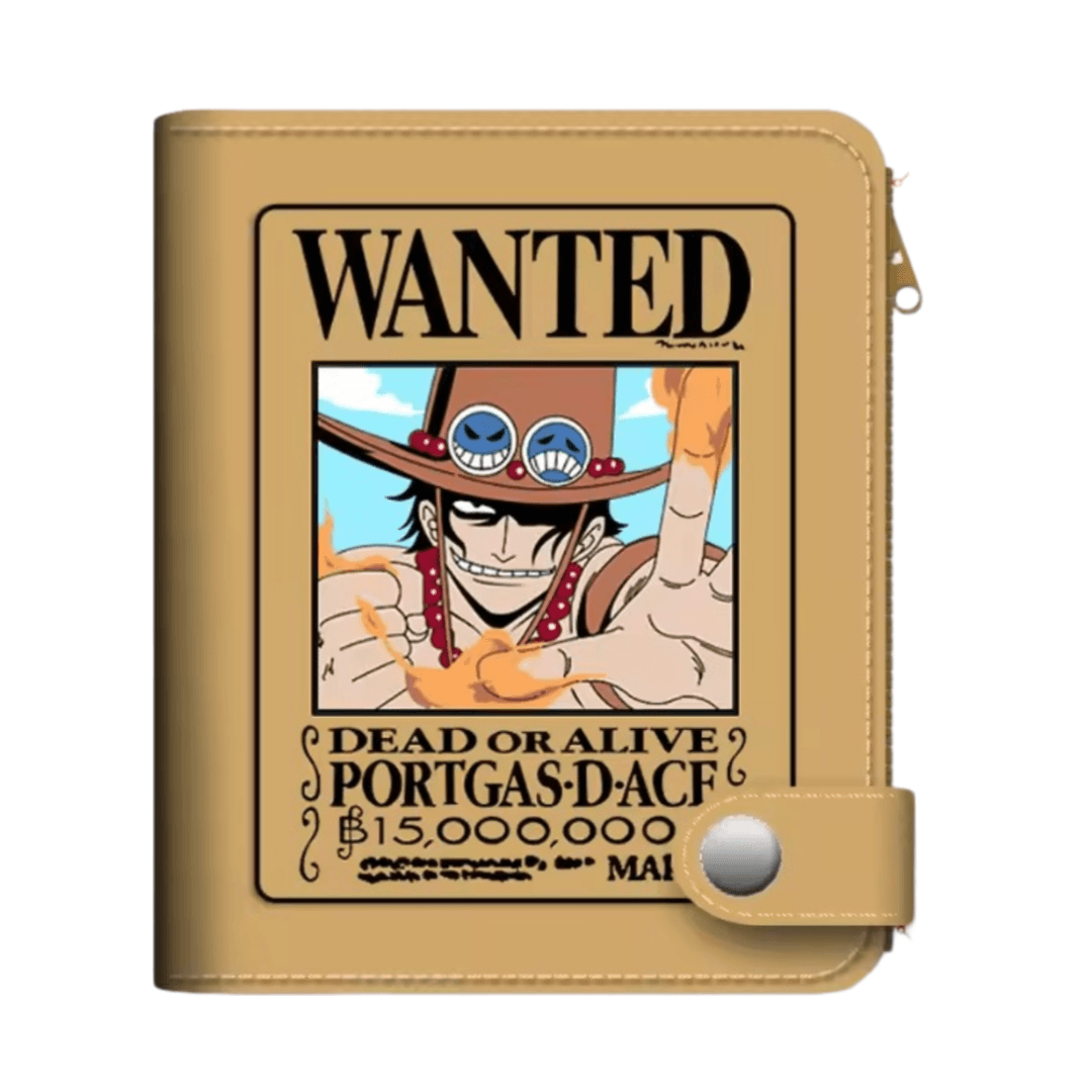 Anime One Piece Dead Or Alive Portgas D. Ace Wallet