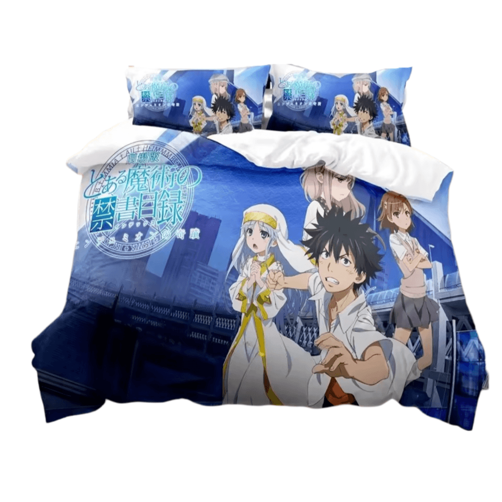 A Certain Magical Index Anime Characters Bedding Set