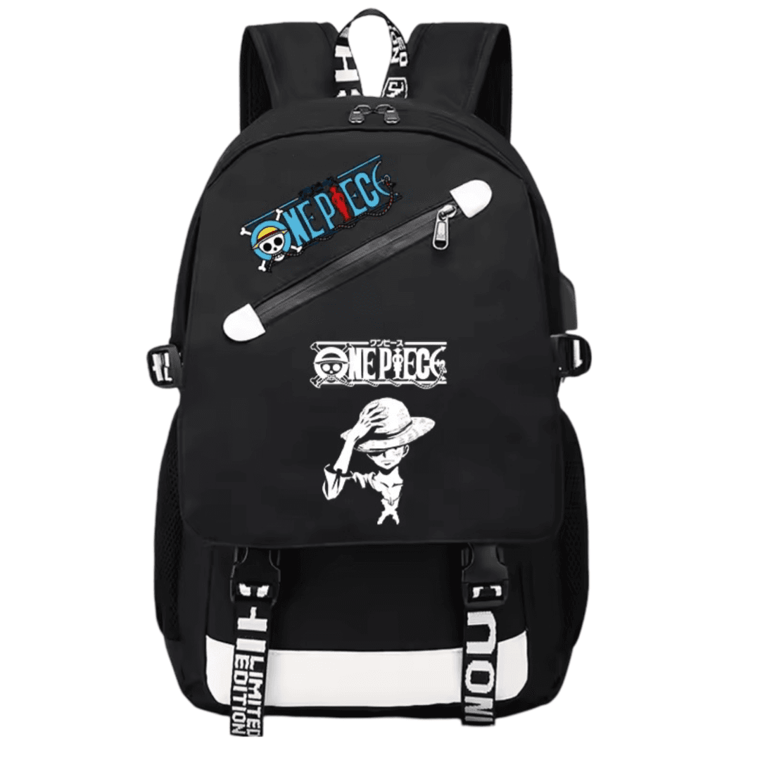 Anime One Piece Monkey D. Luffy Backpack For Students